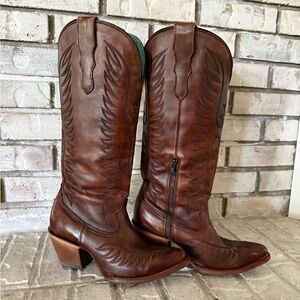 Corral Cognac Embroidery Western Boots